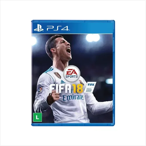 Fifa 18 - Ps4 - Mídia Física | Parcelamento sem juros