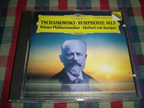 Tschaikowsky / Symphonie N°5 -karajan Cd W. Germany (pe4) 