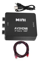 Comprar Convertidor Adaptador De Av\u002F Rca A Hdmi 1080p Hd Tv