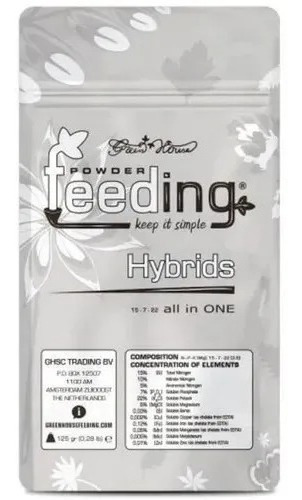 Imagen 1 de 3 de Powder Feeding Hybrids 125g Green House