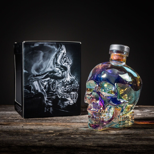 Imagen 3 de 7 de Vodka Crystal Head Aurora 750ml En Estuche Ed.limitada