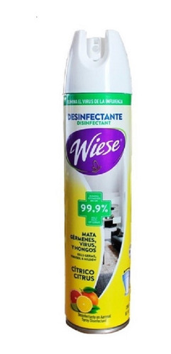 Spray Desinfectante Wiese 400 Ml Mata Virus Y Bacterias