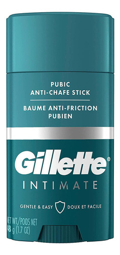 Gillette Intimate Stick Desodorante Intimo Masculino - 48g