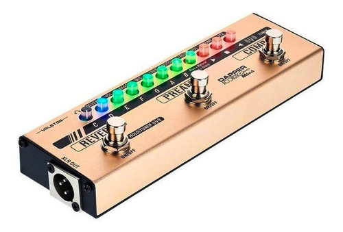 Pedal Valeton Mes-4 Multi Effect Mini Para Acustica