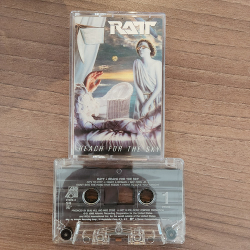 Cassette Ratt Reach For The Sky Usa Ex