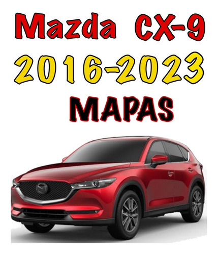 Tarjeta De Navegación Mapas Mazda Cx-9 2016 -2021