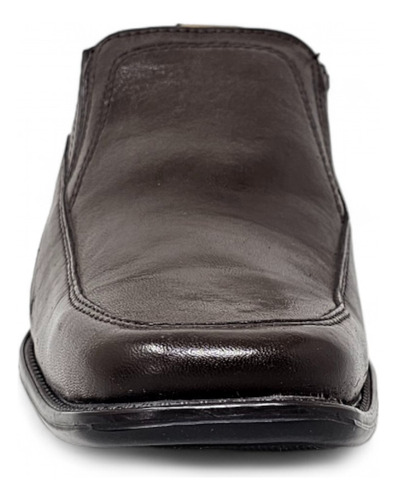 Zapatos Mocasin De Vestir Piel Clásicos Ajuste Elastico P01