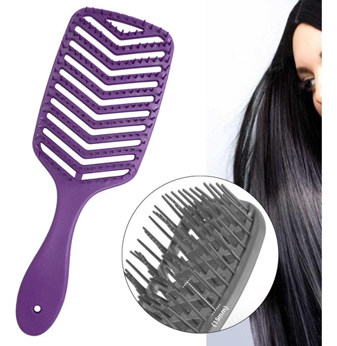 3 Paquete De 2-6 Cepillos De Pelo Profesionales Con 3 Piezas