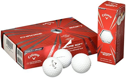 Bolas De Golf Suaves Cromáticas Callaway 2016, Blancas (una