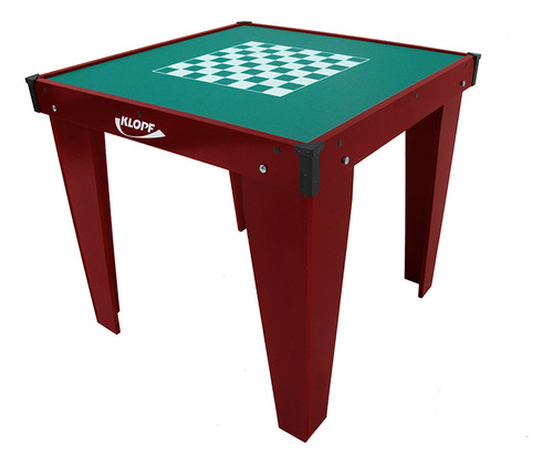 Mesa De Dominó Damas Xadrez - Klopf Modelo 1078