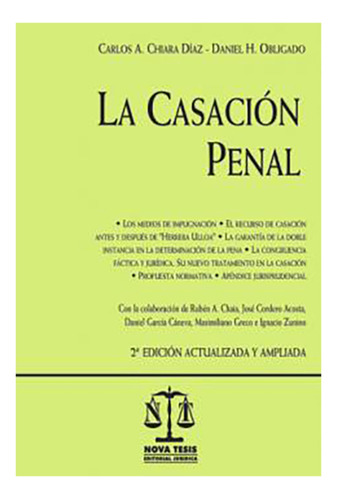 La Casacion Penal - Chiara Diaz, Obligado