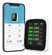Comprar Medidor De Calidad Del Aire 8 En 1 Tuy Pm1.0 Pm2.5 Pm10 Co2