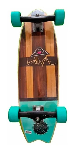 Longboard Surfskate Mnicruiser Kalima Fish Skate Maple 74x22