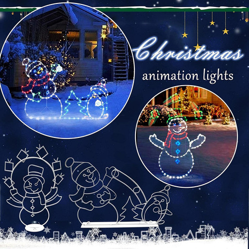 Aa Lámparas Led De Navidad A Prueba De Agua Decoraciones