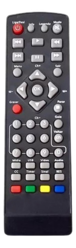 Controle Remoto Conversor Digital Keo K900 Df00