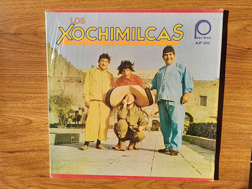 Los Xochimilcas. Álbum Triple.  Disco Lp Peerless 