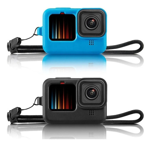 Funda Protectora De Silicona For Gopro Hero 9 Black (puluz)