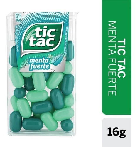 Pack Tic Tac Menta Fuerte X 12 U - Lollipop