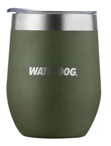 Vaso térmico Waterdog Copon 350 color verde 350mL