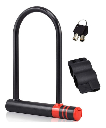 Candado U-lock Con Soporte Para Bicicleta