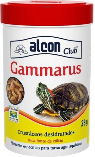 Ração Para Tartarugas Alcon Gammarus 28 Gr