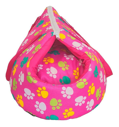 Bolsa Pet Amora 2 Em 1 Impermeavel Pop Dog Pink