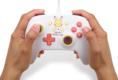 Powera ® Pikachu Elec control Alámbrico Para Nintendo Switch