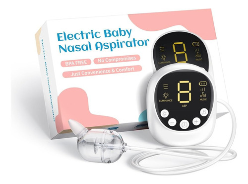 Aspirador Nasal Electrico Para Bebes  Recagable9 Niveles