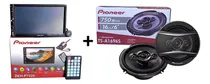 Comprar Combo Reproductor Pantalla Pioneer Bluetooth + Cornetas 500w