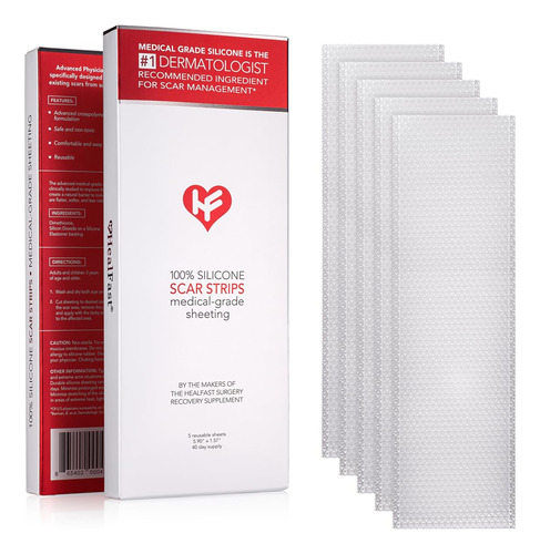 Láminas De Silicona Para Cicatrices Healfast Advanced Medica