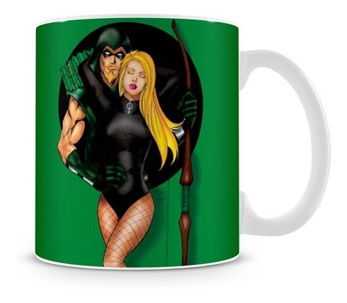 Caneca Arrow Black Canary Geek