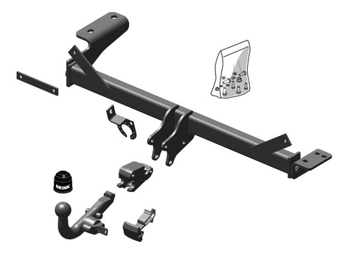 Engate Do Reboque Evoque | Land Rover Vplvt0252 Original