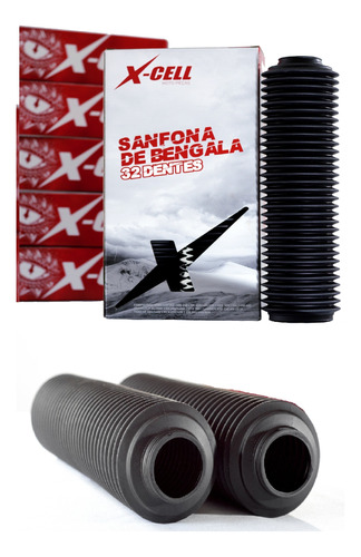 Sanfona Da Bengala 32 Dentes Coifa Xtz 250 Lander Teneré 250