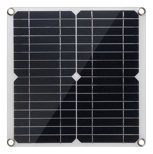 Kit Panel Solar Controlador Dual Puerto Salida Usb Cc Para