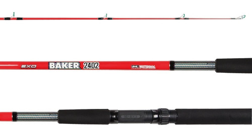 Caña Waterdog Baker 2402 Ideal Pesca Muelle Embarcado