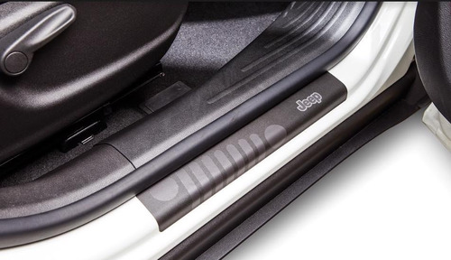 Imagen 2 de 6 de Protector De Zocalo Negro - Renegade Jeep Renegade 16/19