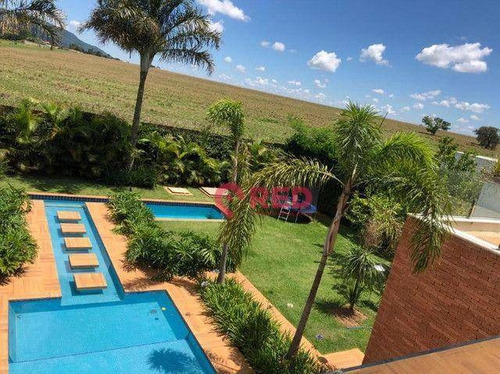 Imagem 12 de 16 de Casa Com 4 Dormitórios À Venda, 1100 M² Por R$ 2.550.000,00 - Lago Azul Condomínio E Golfe Clube - Araçoiaba Da Serra/sp - Ca0604