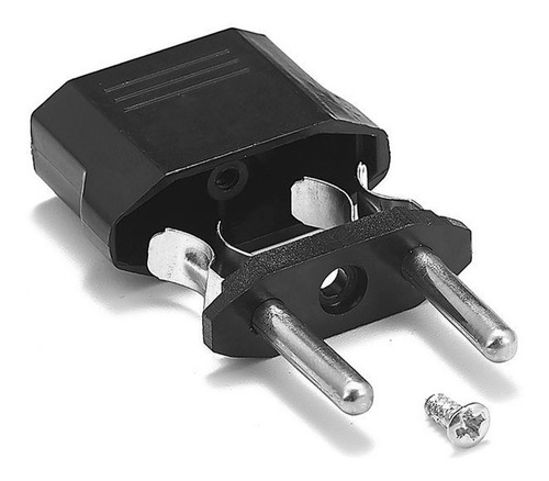 Imagen 5 de 10 de Enchufe Adaptador De Ficha Americana 2 Patas Chatas X2 Ax ®
