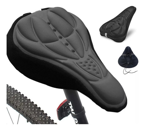 Funda Cubre Asiento Gel Para Bicicleta Protección Maxima