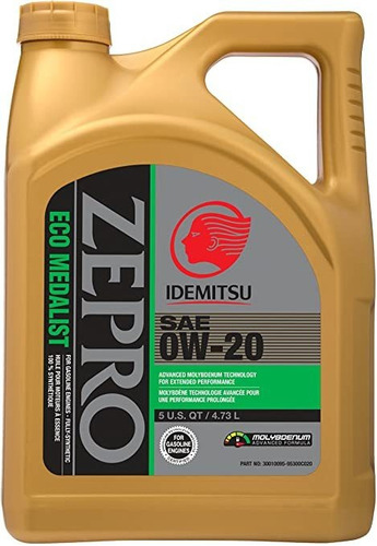 Zepro 30010095-95300c020 Eco Medalist Advanced Moly 0w-20 En