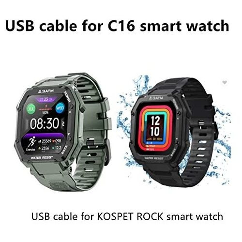 Cable Usb Compatible Con El Reloj Inteligente Amaztim C20, M