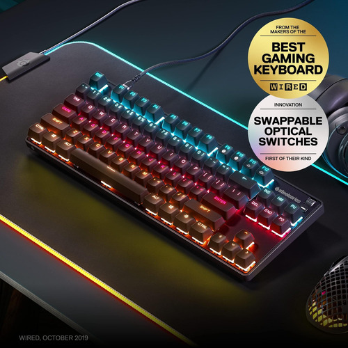 Steelseries Apex 9 Tkl - Teclado De Juego Mecánico - Interru