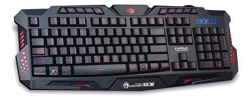 Teclado Gaming Membrana Marvo K636