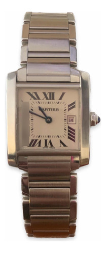 Reloj Cartier Tank Francés Mujer Tamaño Mediano