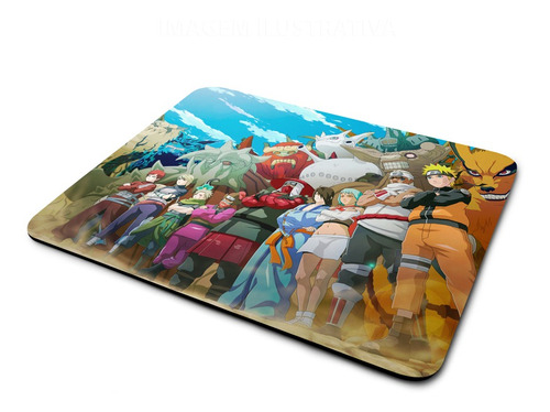 Imagem 2 de 3 de Mouse Pad Personalizado - Naruto Bijuus E Jinchurikis
