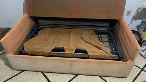 Sillón 2 Cuerpos Cama Algodón Marca Genérica (Usado)