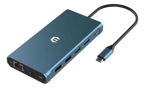 Concentrador Usb C, Totu 12 En 1 Estación De Acoplamiento Us