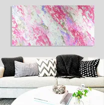 Comprar Cuadro Abstracto Moderno Super Texturado Pintado A Mano 