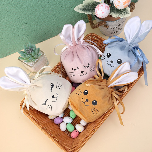 Oreja De Conejo Bonito Con Forma De Conejo De Pascua, Bolsas