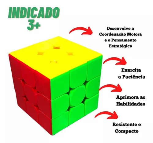 Cubo Mágico Profissional 3x3x3 Original - Magic Cube : :  Brinquedos e Jogos